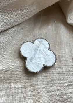 SA clover brooch-The Style Attic