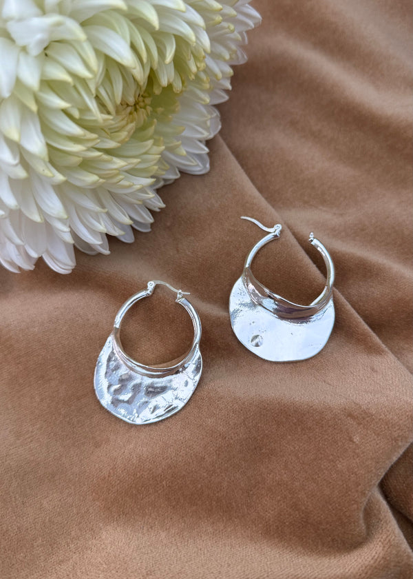 SA earring - silver-The Style Attic