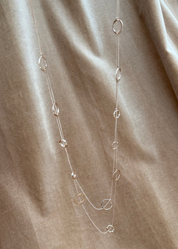 SA necklace - gold-The Style Attic