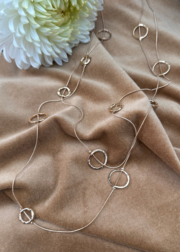 SA necklace - gold-The Style Attic