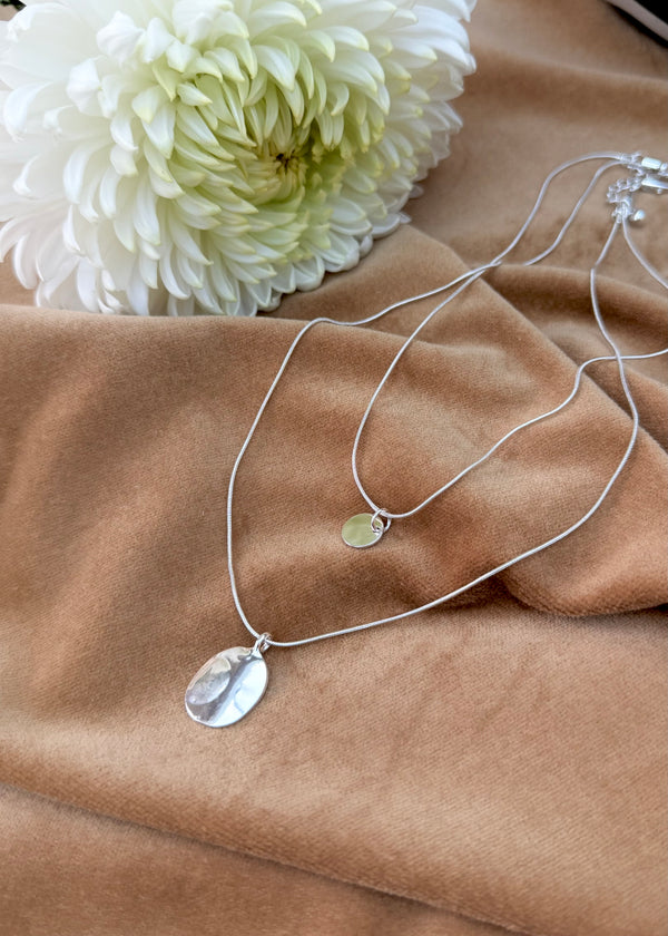 SA necklace - silver-The Style Attic