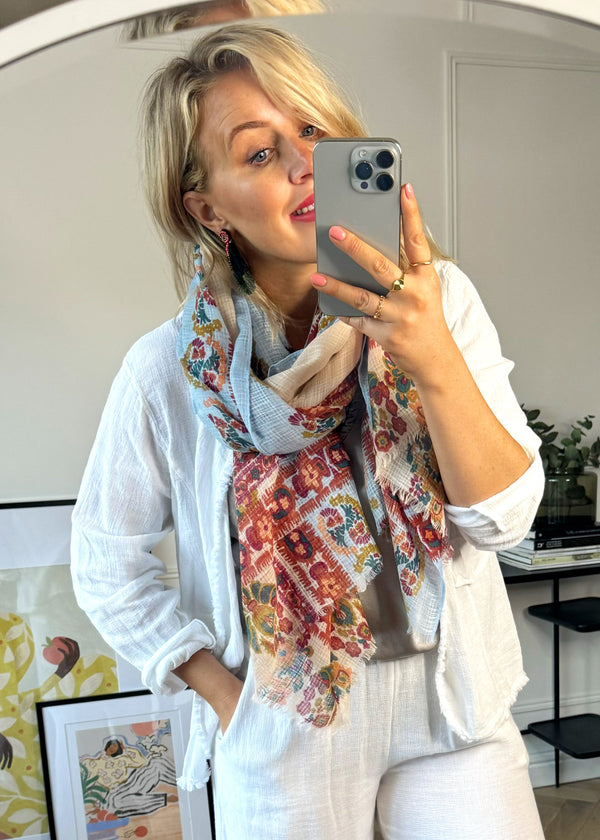 SS24 scarf ~ sarong-The Style Attic