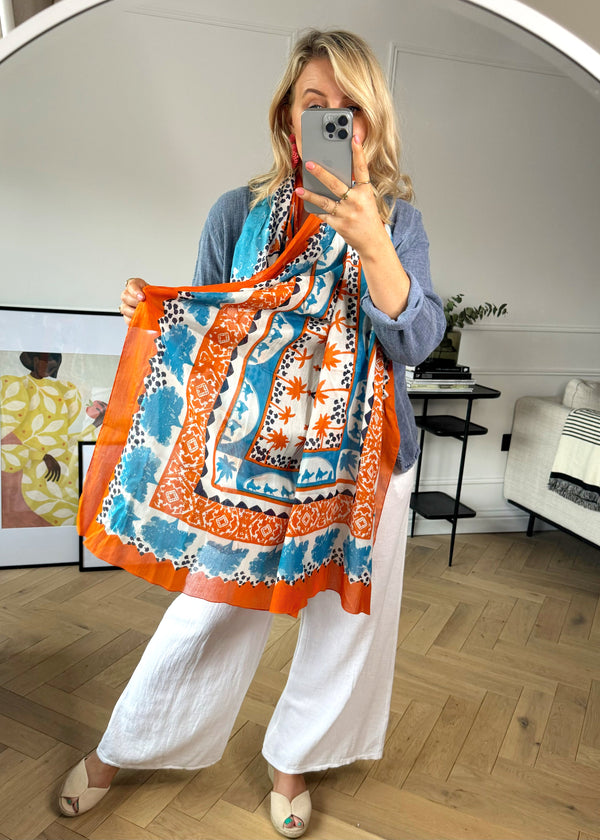 SS24 scarf ~ sarong-The Style Attic