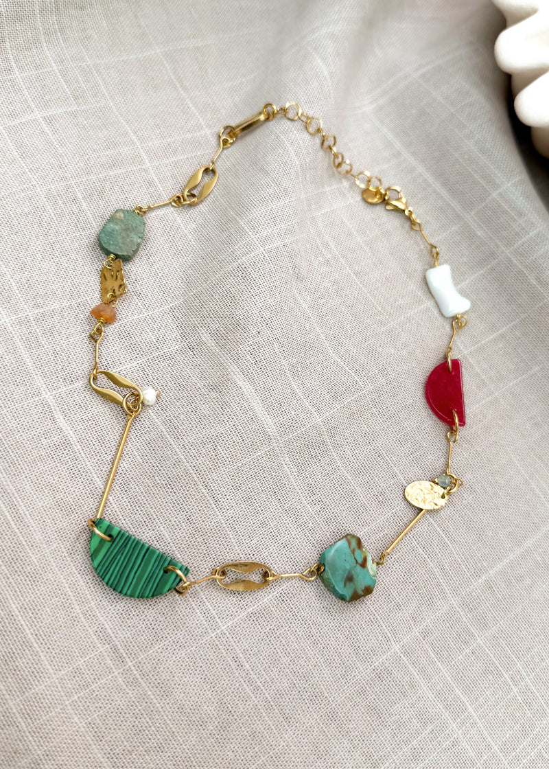 SS25 boho necklace-The Style Attic