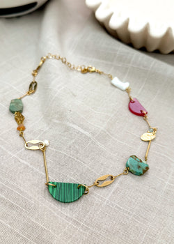 SS25 boho necklace-The Style Attic