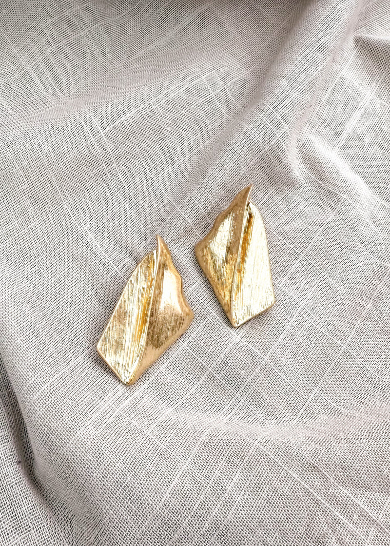 SS25 earring - gold-The Style Attic