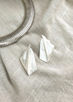 SS25 earring - silver-The Style Attic