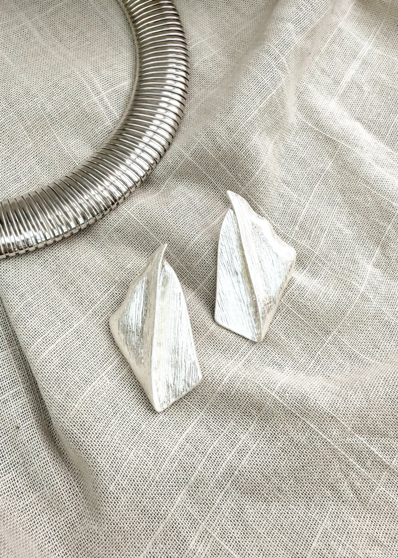 SS25 earring - silver-The Style Attic