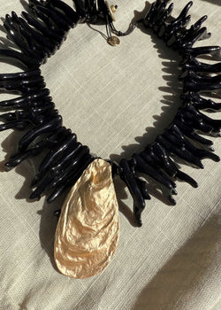 SS25 necklace - black-The Style Attic