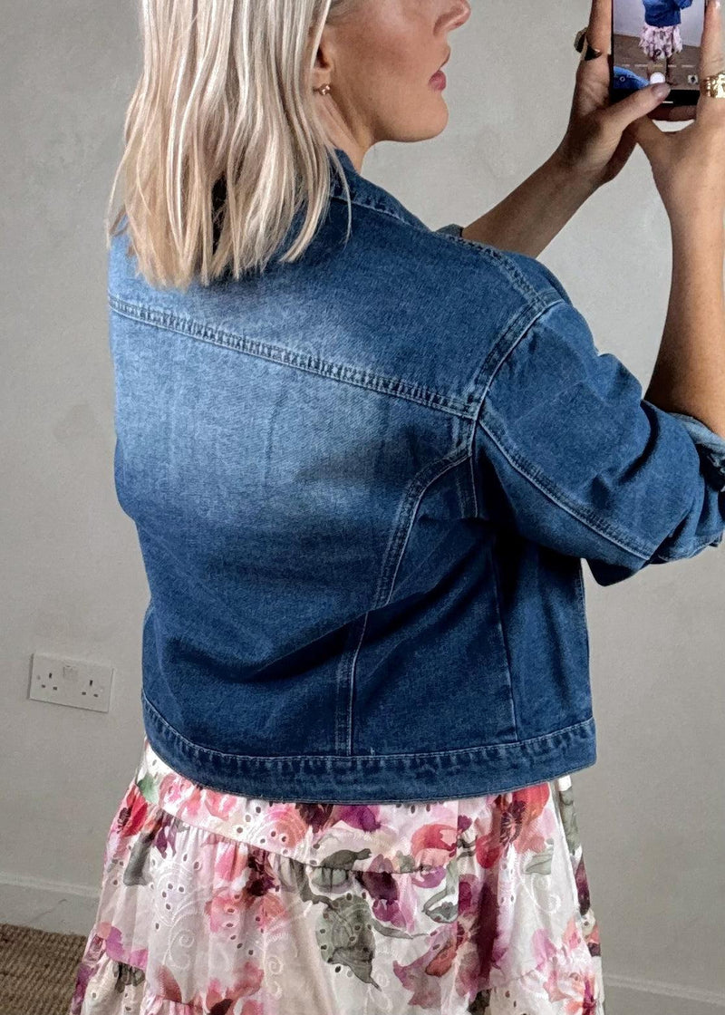 Shannon denim jacket-The Style Attic