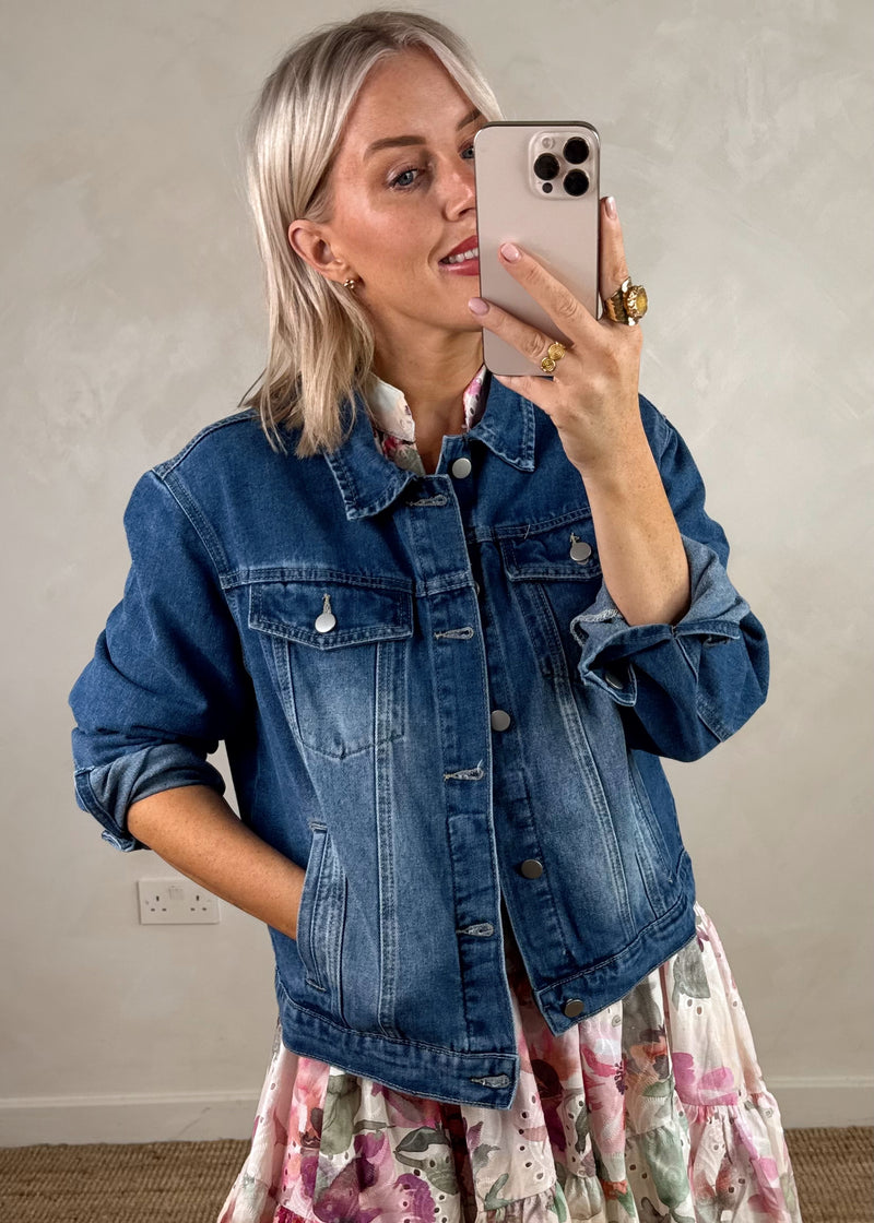 Shannon denim jacket-The Style Attic