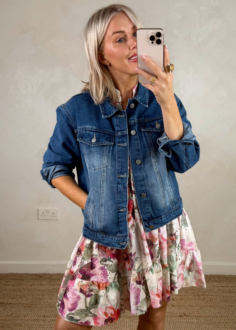 Shannon denim jacket-The Style Attic