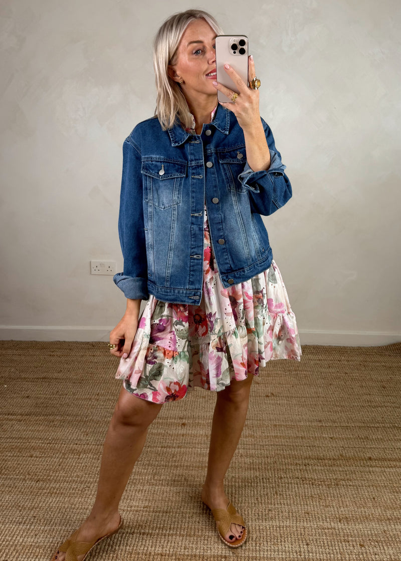 Shannon denim jacket-The Style Attic