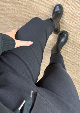 Smooth Magic Pants - Black-The Style Attic