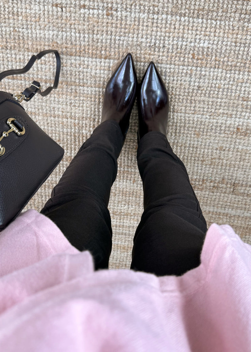 Smooth Magic Pants - berry-The Style Attic
