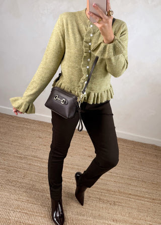 Smooth Magic Pants - chocolate-The Style Attic