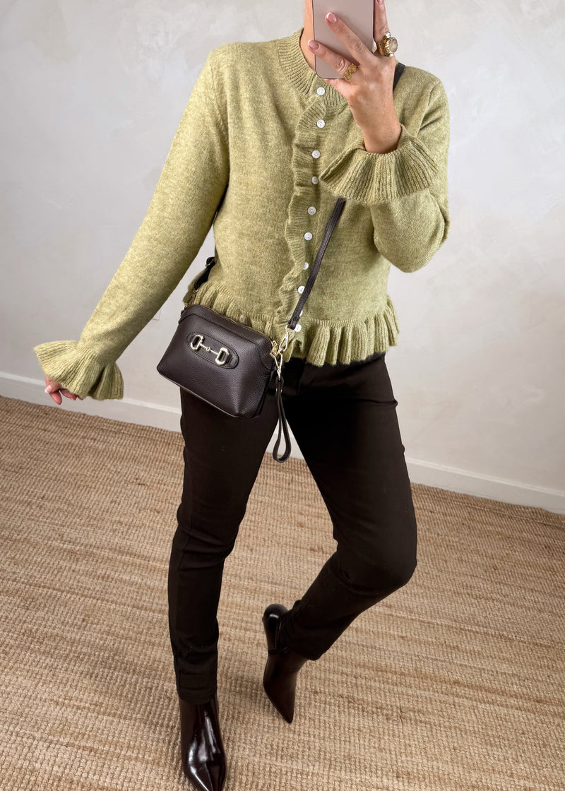 Smooth Magic Pants - chocolate-The Style Attic