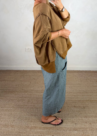 Sol sweater - Camel-The Style Attic