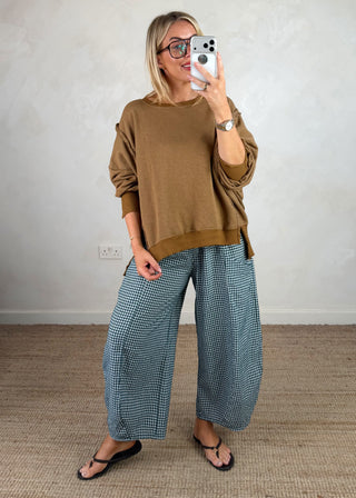 Sol sweater - Camel-The Style Attic