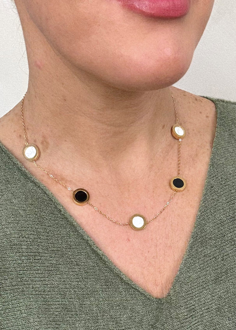 Stainless steel necklace-The Style Attic