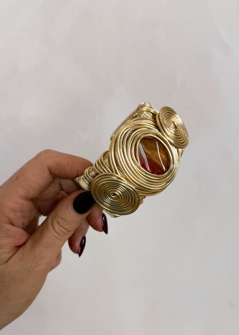 Statement cuff bracelet-The Style Attic