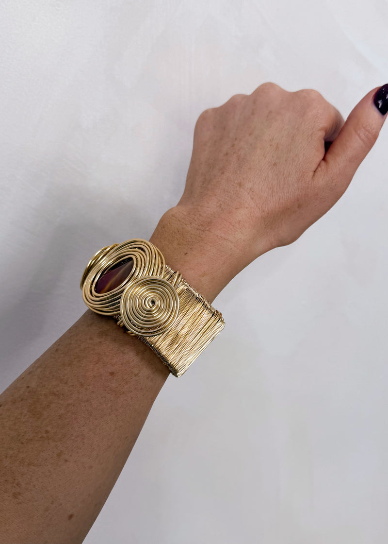 Statement cuff bracelet-The Style Attic