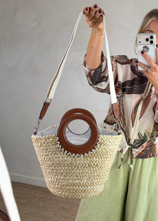 Summer basket bag-PH5993-The Style Attic