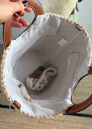 Summer basket bag-PH5993-The Style Attic