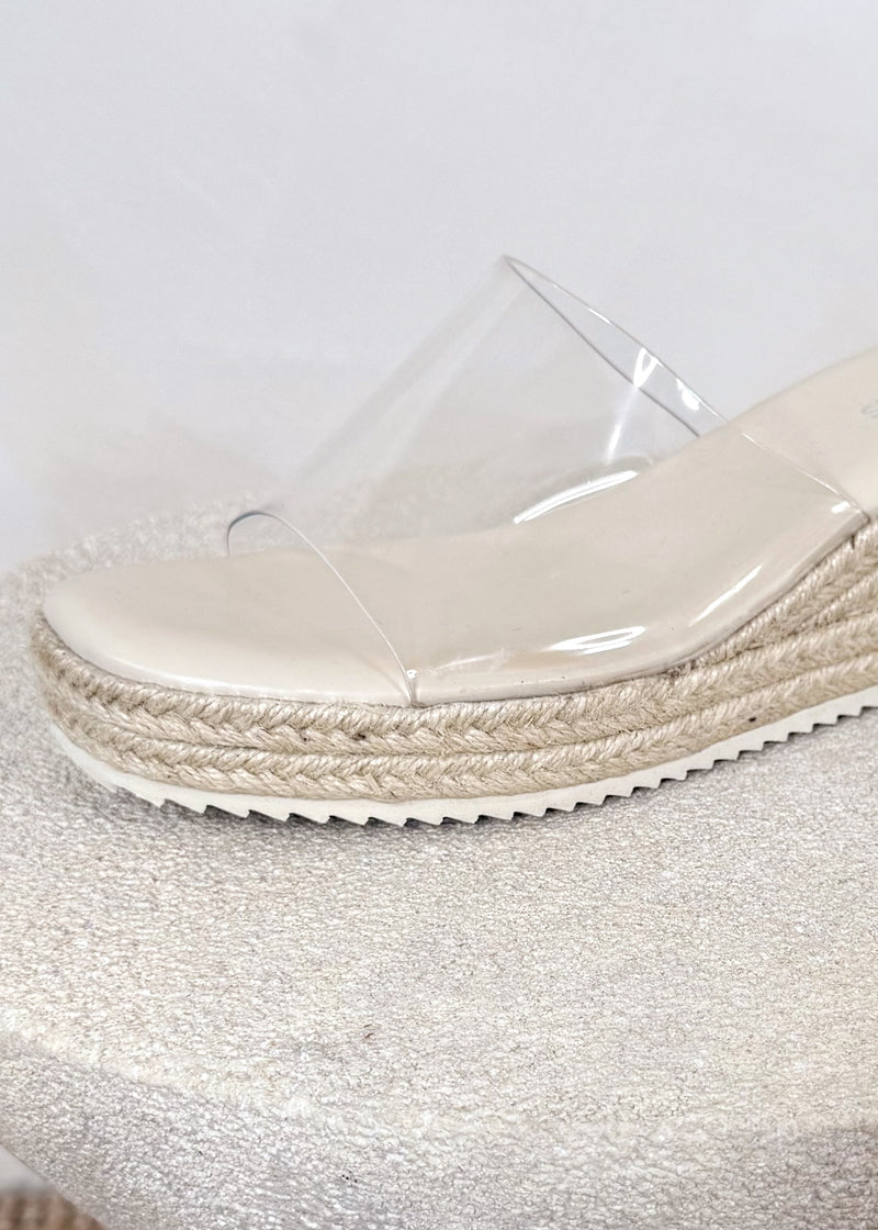 Summer wedge - clear-The Style Attic
