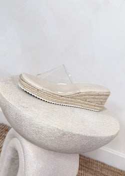 Summer wedge - clear-The Style Attic