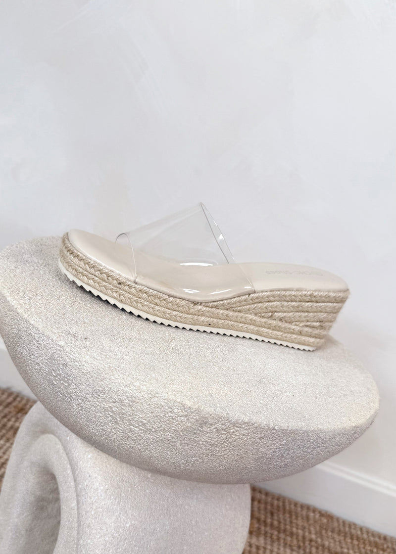 Summer wedge - clear-The Style Attic