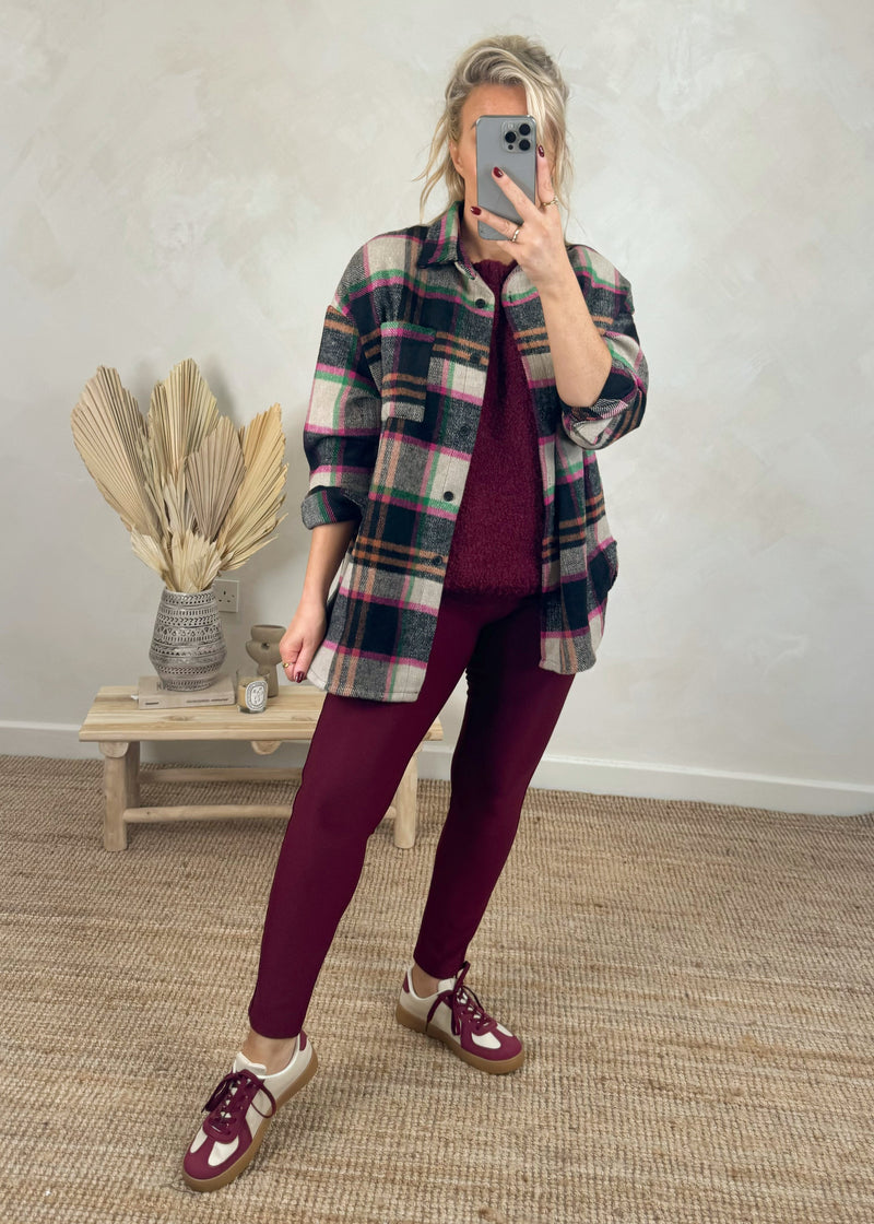 Tag check shirt - one-The Style Attic