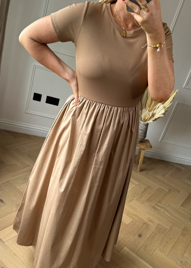 Tamara maxi - camel-The Style Attic