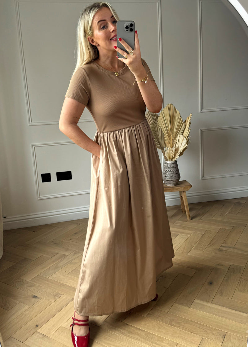 Tamara maxi - camel-The Style Attic