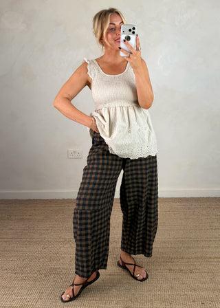 Tammy broderie top-The Style Attic