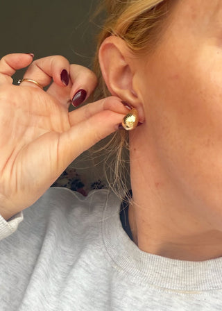 Tear drop earring-The Style Attic