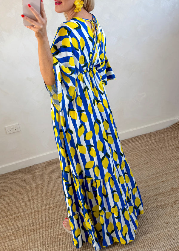 Striped Lemon maxi