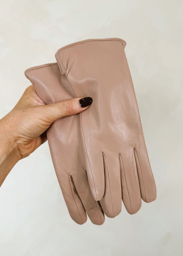 Driving glove - blush