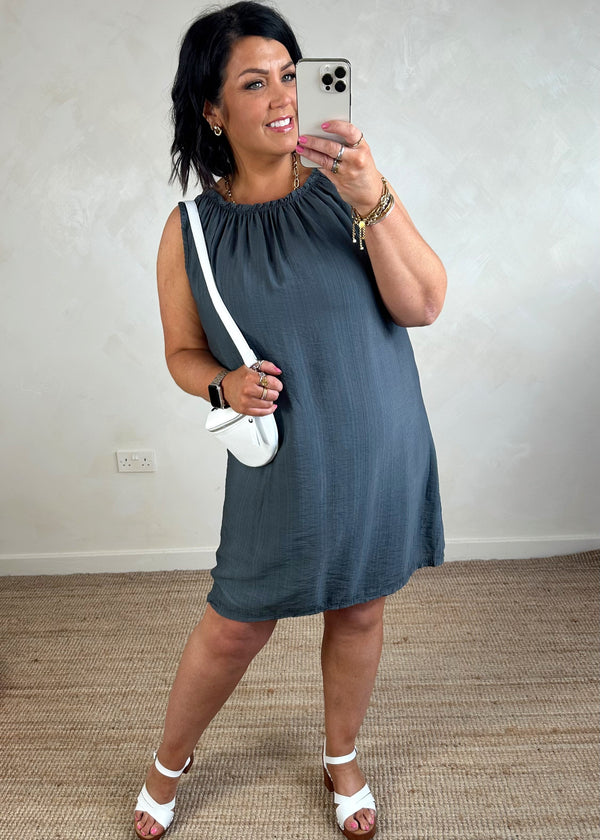 Joanna sun dress - slate