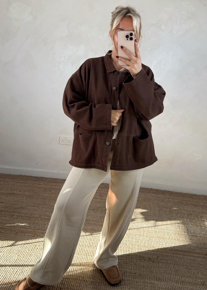 Jace jacket - chocolate