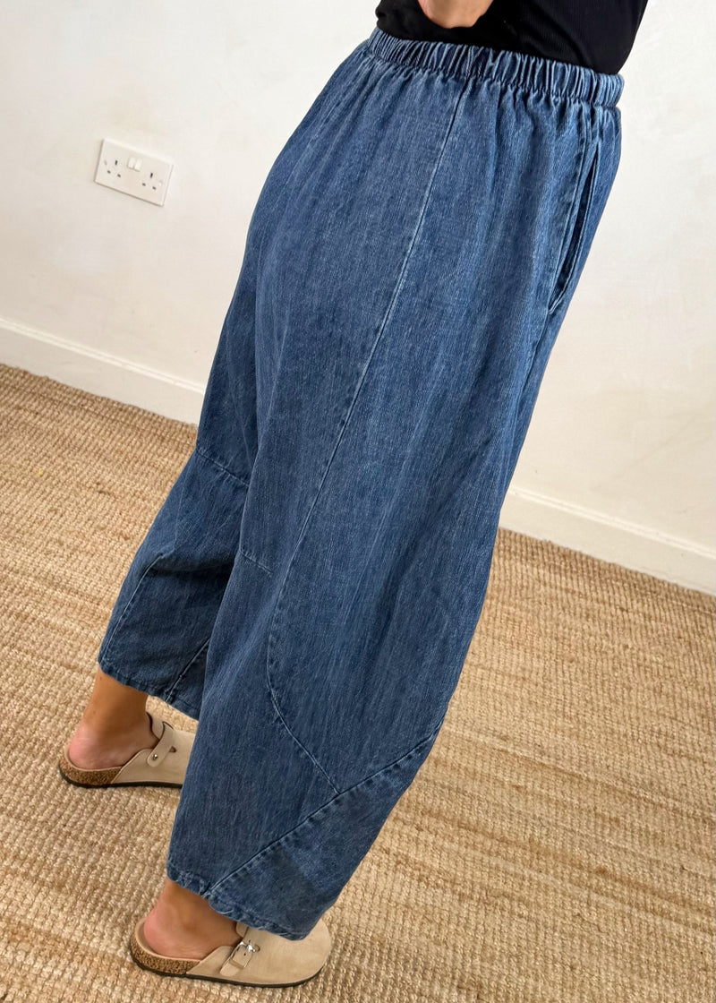 Heavy denim - Finn mid blue