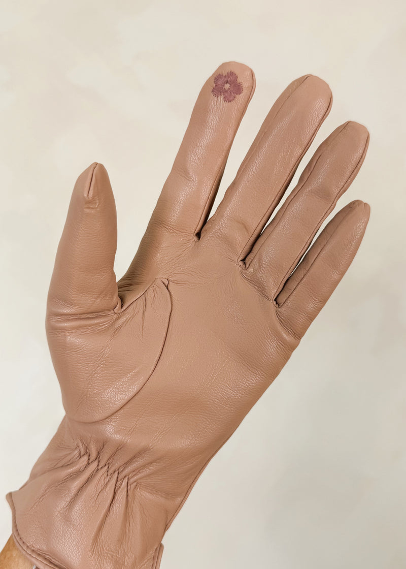 Driving glove - blush