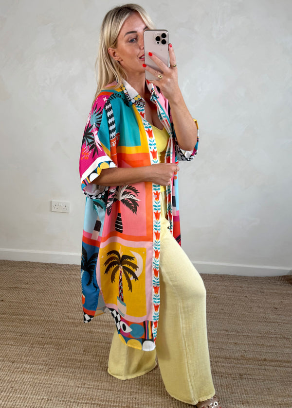 Gloria shirt dress