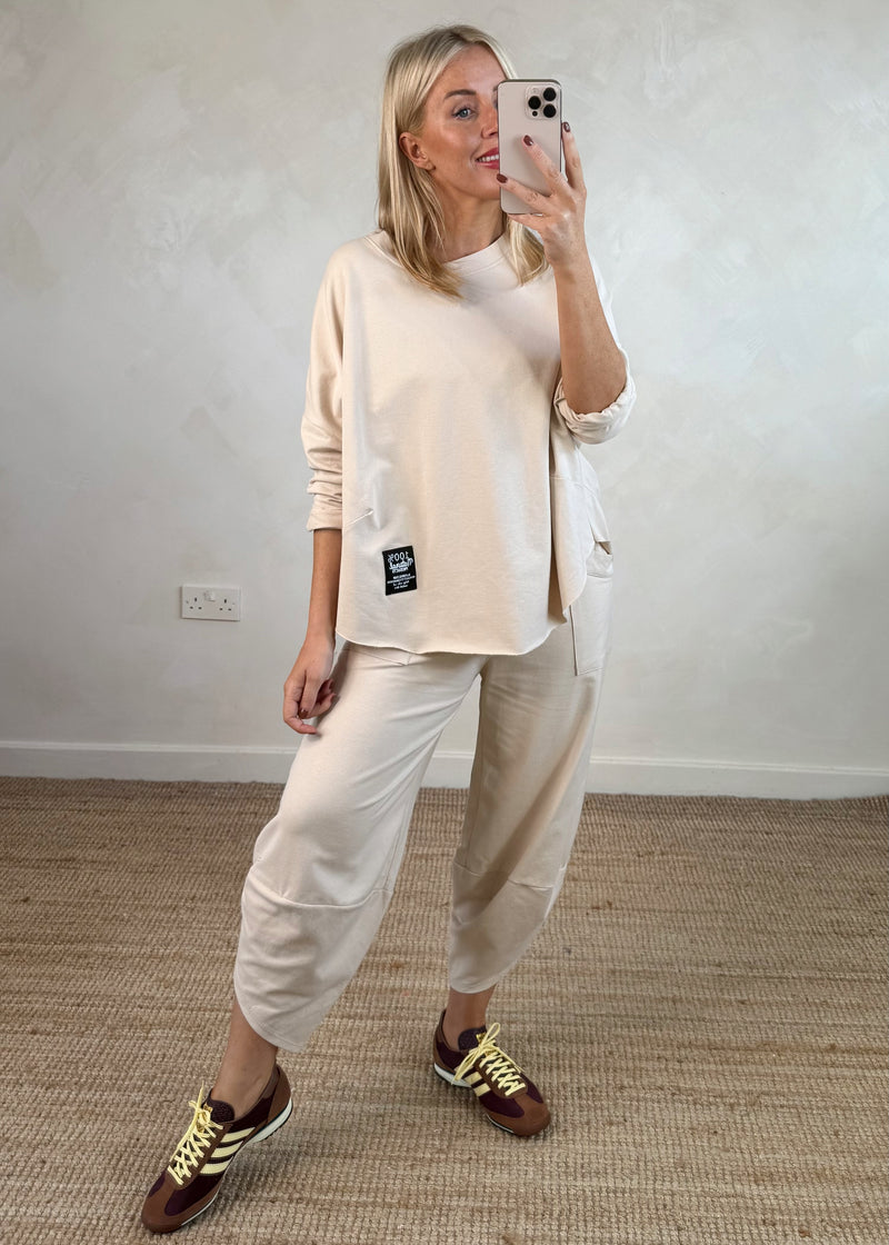 Walton jogger co-ord - stone size 2