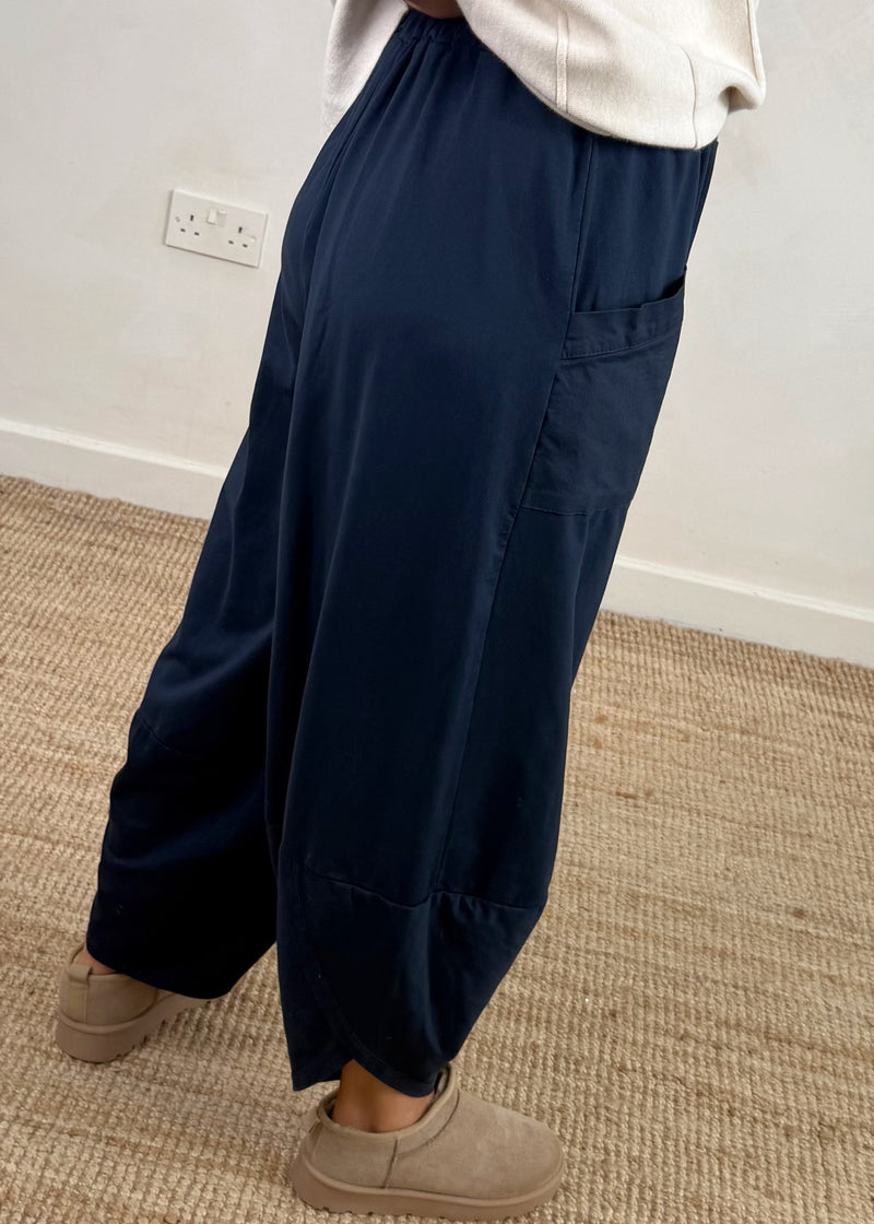 Moda casual pants - navy