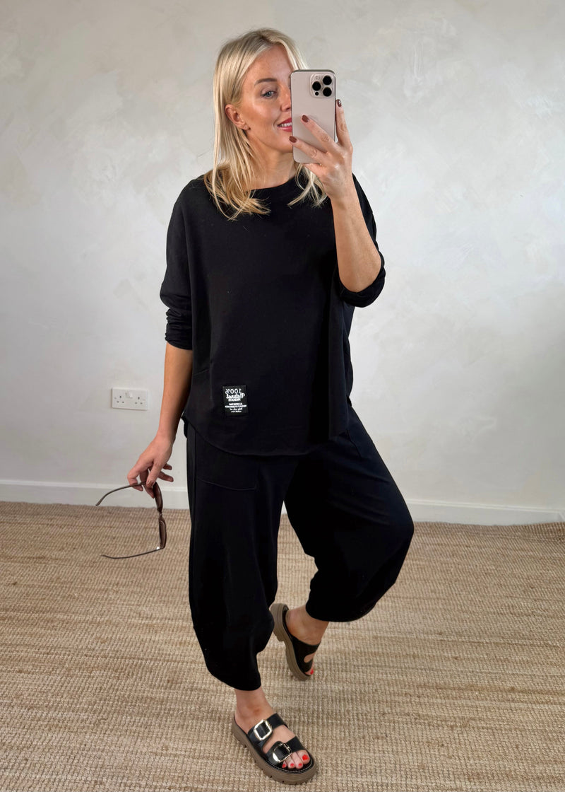 Walton jogger co-ord - Black size 2