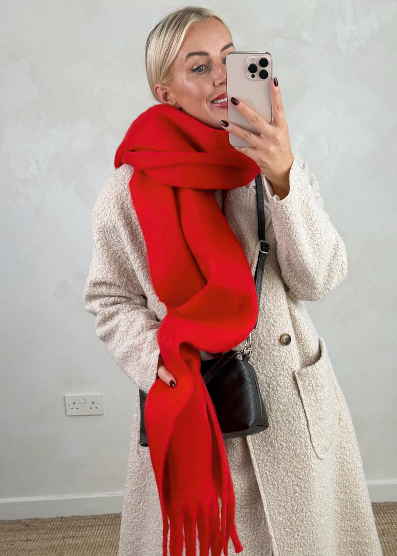 AW25 chunky scarf