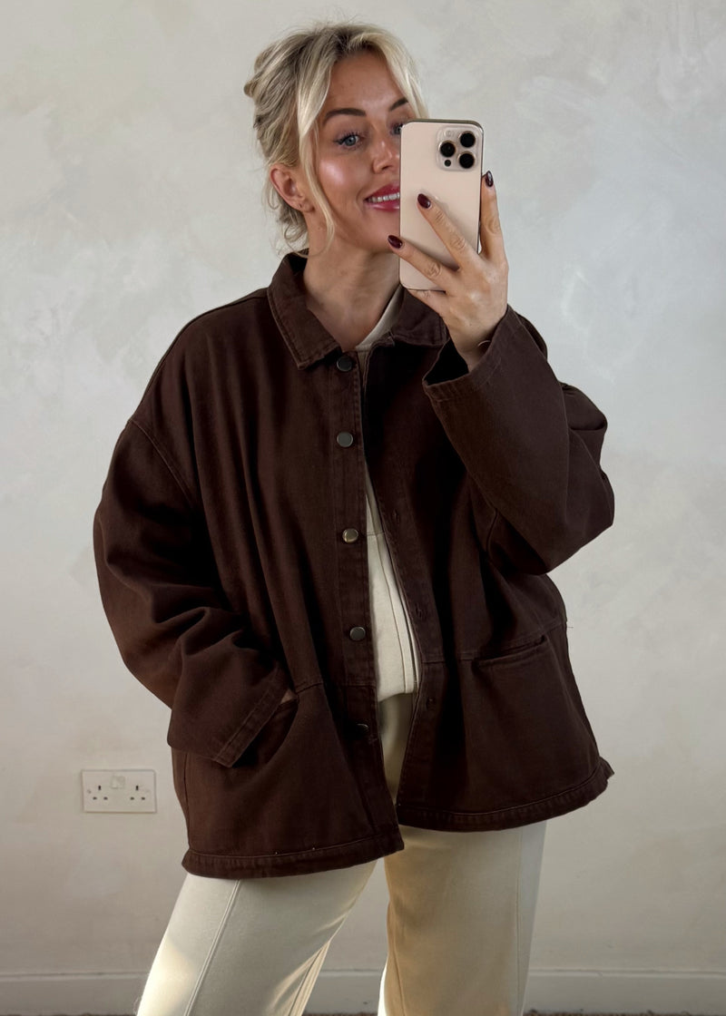 Jace jacket - chocolate