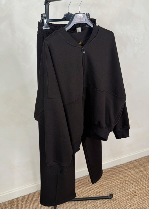 Woody co-ord - black