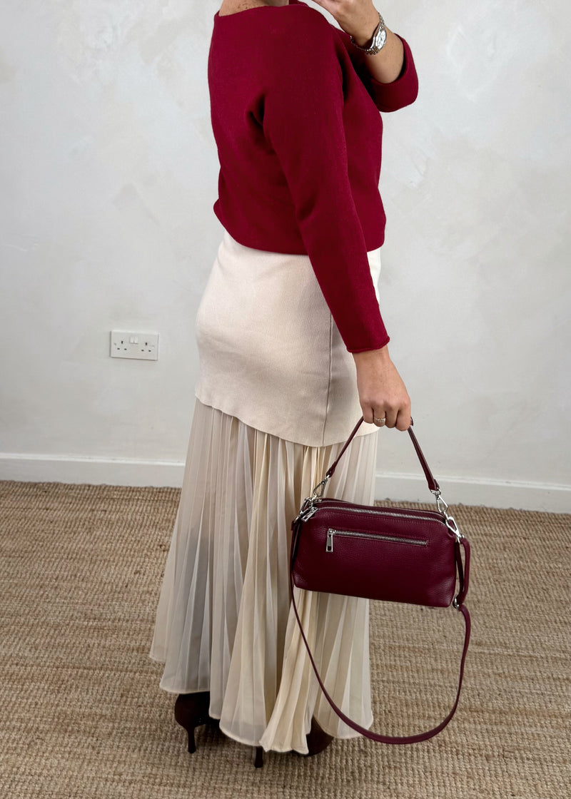 Melody knit - Merlot